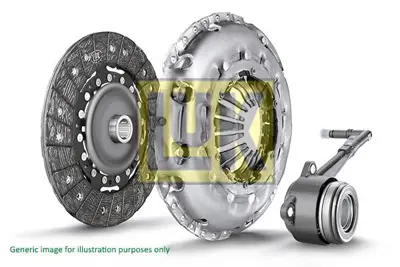 LuK 624 3762 33 Debriyaj Seti Rulmanlı Mercedes V-Class W447 14 Vıto W447 14 A0262500701
