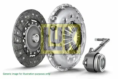 LuK 624379433 Debriyaj Seti C-Max 2.0 Tdcı Duratorq 16v,Focus 2.0 Tdcı Duratorq 16v,Focus Turnıer 2.0 Tdcı Duratorq 16v,Grand 2.0 Tdcı Duratorq 16v,Kuga 2.0 Tdcı Duratorq 16v,Kuga 4x4 2.0 Tdcı Duratorq 16v Rulmanlı 31367314, 9808659880, C2S48968, FV4Q7563BB