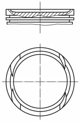 BEHR MAHLE 011PI00112000 87-73461-Std Piston Segman Takım A14net (Std) 55580179, 55580184, 625017, 625072