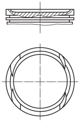 BEHR MAHLE 011PI00112000 87-73461-Std Piston Segman Takım A14net (Std) 55580179, 55580184, 625017, 625072