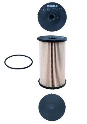 BEHR MAHLE KX 220D Yakıt Filitresi (Mazot) Eos Golf Vı Vıı Jetta Yetı Superb A3 Tt Caddy Iıı Passat Tıguan Touran Leon Octavıa Toledo Iıı Altea Xl 1.6 1.9 2.0 Tdı 3C0127434