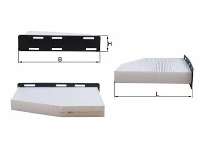 BEHR MAHLE LA 181 Polen Filitresi Caddy Iıı Jetta Iıı Passat Touran Golf V 1,4 16fsı 1,4tsı 1,6tdı 1,8tsı 1,9tdı 2,0tdı 1K0819644A