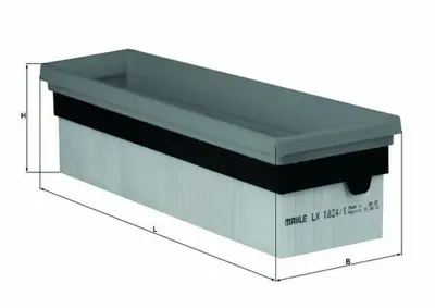 BEHR MAHLE LX 1824/1 Hava Filitresi Bmw E70 M Sağ 13717589641