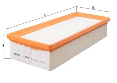 BEHR MAHLE LX2046 Hava Filtresi A4 08 A5 09 Q5 08 1.8 Tfsı-2.0tdı 8K0133843E