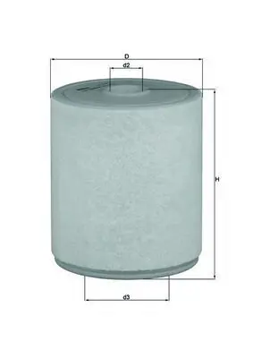 BEHR MAHLE LX2049/4 Mahle Lx2049-4 Hava Filtresi 4G0133843