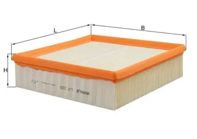 BEHR MAHLE LX220 Hava Filitresi T2 - T3 Polo - Classıc 1,3 1,6 2,0 6794 021129620