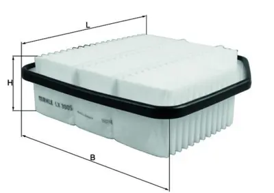 BEHR MAHLE LX3005 Hava Filitresi 17801-26010