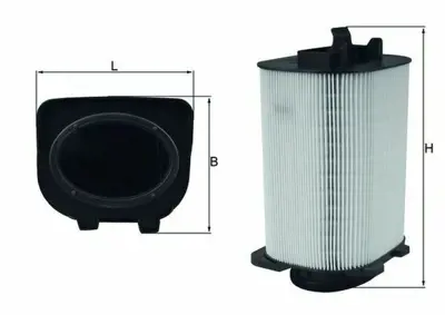 BEHR MAHLE LX3775 Hava Filtresi W204 08>14 W205 13>18 C205 15>18 W213 16> R172 16> X253 15>19 A2740940004