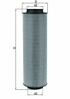 BEHR MAHLE LX 791 Hava Filitresi W168 9804 Vaneo 414 0205 A6680940304