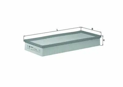 BEHR MAHLE LX792 Mahle Lx792 Hava Filtresi 7L0129620