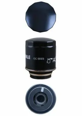 BEHR MAHLE OC593/3 Mahle Oc593.3 Yağ Filtresi 03C115561D