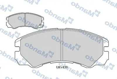 MANDO MBF015760 On Fren Balatası Frontera B 1605002
