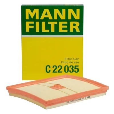 MANN FILTER C 22 035 Hava Filtresi Golf Vii Polo T-Roc Arona Ateca Leon Kamiq Karoq Octavia A1 A3 1.0 Tsi Yeni Modeller 04C129620A