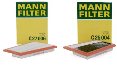MANN FILTER C27006 Hava Filitresi Sağ X164 09>12 W204 07>14 W211 05>08 W221 05>13 W251 06>12 6420940304