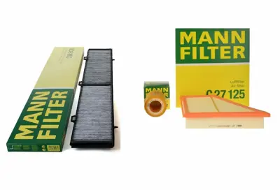 MANN FILTER C 27 125 Hava Filitresi Bmw F10 F11 E84 E89 F30 F80 X Drıve N20 13717582908