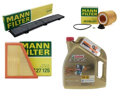 MANN FILTER C 27 125 Hava Filitresi Bmw F10 F11 E84 E89 F30 F80 X Drıve N20 13717582908