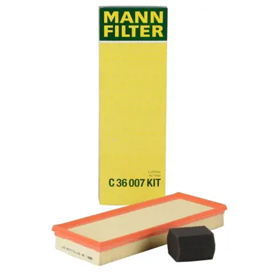MANN FILTER C36007KIT Hava Filitresi Peugeot 208 308 2008 3008 5008 14> C3 Iı C4 Iı Ds3 Ds4 14> 1.2 Thp Ep2dt 9678335980, 3639109, 9805552080, SU001A9385, 1638028080, 1109S8, 110938, 110939, 1109J9, 1109AK