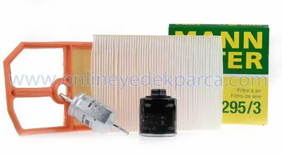 MANN FILTER C 4287/2 Hava Filtresi Bora Golf Iv Polo Cordoba Ibiza Ii Toledo Ii 1 4 16v 1 6 16v (Canta Filtre) 036129620F