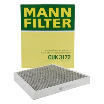MANN FILTER CUK3172 Polen Filitresi (Karbonlu) C219 04>10 W211 02>08 S211 03>09 A2118300018