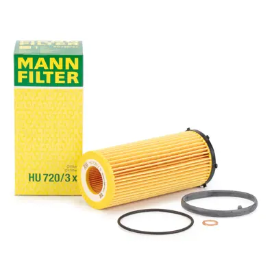 MANN FILTER HU 720/3 X Mann Hu720-3x Yağ Filtresi 11427808443, FH1164, 7808443