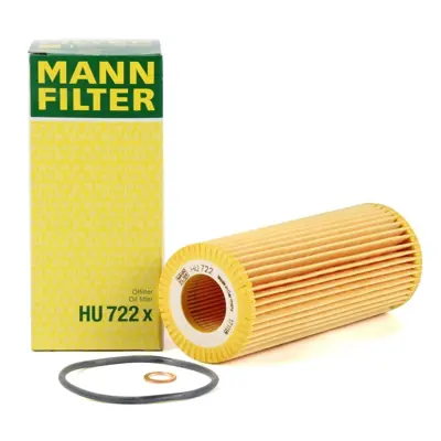 MANN FILTER HU 722 X Yağ Filtresi Bmw E81 120d 06-11 118d 03-07 E46 318d-320d 01-05 E90 318d-320d 04-07 11427787697