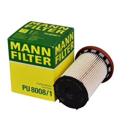 MANN FILTER PU 8008/1 Yakıt Filtresi Passat 05 Sharan 10 Tıguan 07 Audı Q3 11 Seat Alhambra 11 2.0 Tdi 7N0127177, 7N0127177B, 7N0127400D, 7N0127400, 7N0127177A, 7N0127177C, 77368556, 7N0127400A, 7N0127400E