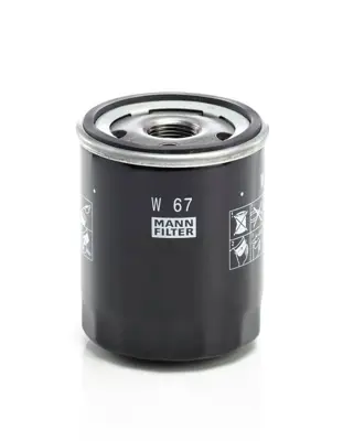 MANN FILTER W67 Yag Filitresi Accent Blue 1.4 Benzınlı 2012-> I20 1.2 Benzınlı 2012-> I10 Benzınlı 2012-> Rıo - Cerat 1109CG, K6000611028, 46544820, 46751179, 46756470, 50039193, 55230822, 55256470, 6000611028, 71736161