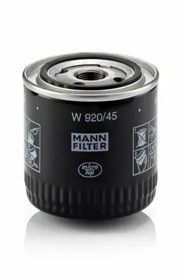 MANN FILTER W 920/45 Yag Filitresi 3904728, 4137784, 4628534, 6636968, AJ0414302B, AJ0414302F, GY0114302B, LPW000070, LR029240, 4884899AB