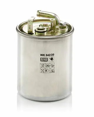 MANN FILTER WK 842/20 Mazot Filitresi Sprınter 901 902 903 904 905 00>06 A612092000164, K05170896AB