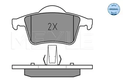 MEYLE 025 230 7616 Fren Balatası Vol.S60-Xc70 Arka 01-07 (0252307616) 272399