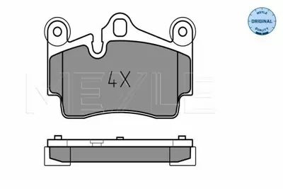 MEYLE 025 236 9417 Fren Balatası Vw Touareg  Q7 Cayenne  17   Arka 7L0698451B