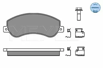 MEYLE 025 244 8419/W Fren Balatası Vw Amarok Ön 2H0698151A