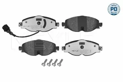 MEYLE 025 256 8320/PD Fren Balatası Vw Golfvıı  A3 Ön 2013> 1ze Trw Tipi 8V0698151A/B