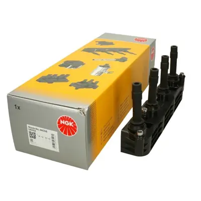 NGK 48006 Ateşleme Bobini Astra G 1.4 16v-1.6 16v 98-05 -Corsa C 1.4 00 Merıva 1.6 03 Vectrab 1.6 16v U6002 1208307, 19005212