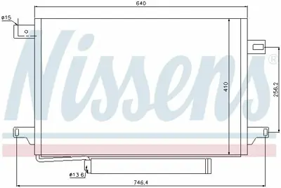 NISSENS 940054 Klima Radyatoru Crafter 06>16 Sprınter 906 06>16 A0018300370