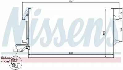 NISSENS 940086 Klima Radyatoru Volvo C30 (533) 1.6 06>12 C70 Iı Cabrio (542) 2.0 D 08>09 S40 Iı (544) 1.6 05>12 V50 31418514