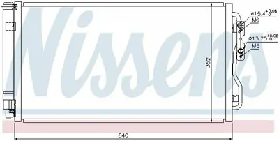 NISSENS 940236 Klima Radyatoru Bmw F20 F21 F30 F80 9288940