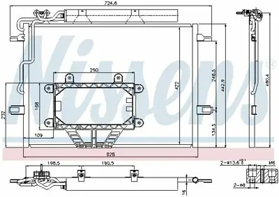 NISSENS 940325 Klima Radyatoru C219 05>10 W211 05>08 S211 05>09 A2115000554