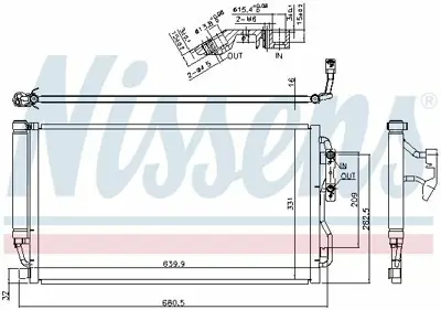 NISSENS 940590 Klima Radyatoru 9335363