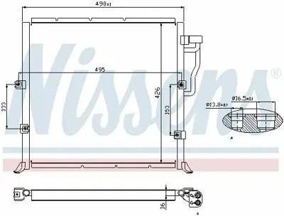 NISSENS 94157 Klima Radyatoru 8398181