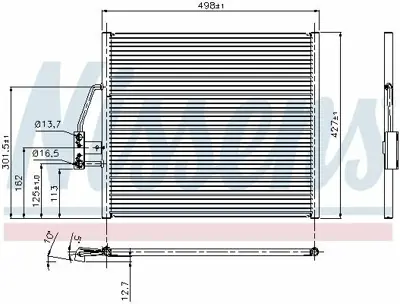 NISSENS 94274 Klima Radyatoru Bmw M51 M52 M62 E39 96>04           8391647