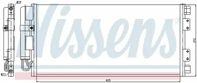 NISSENS 94781 Klima Radyatoru Land Rover Freelander 1.8 2.0 98>06 JRB500080