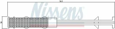 NISSENS 95357 Klima Kurutucu W203 00>07 Cl203 02>08 S203 02>07 C209 02>09 A209 03>10 R171 05>11 A2038350147