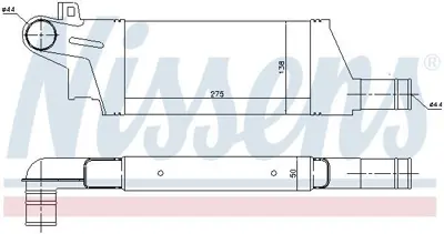 NISSENS 96898 Turbo Radyatoru Corsa C Combo C Y17dt 9196705