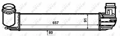 NRF 30481 Turbo Radyatoru Megane Iıı Scenıc Iıı 1,2tce - 1,4tce - 1,5dcı K9k 144961285R