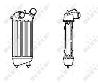 NRF 30836 Turbo Sogutucu Radyator (Intercoll) C3 1,4hdı 16v 02> E256072
