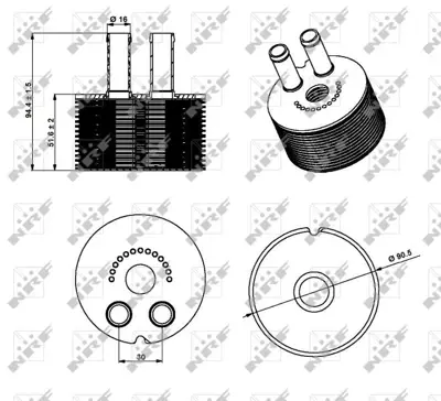 NRF 31336 Yag Sogutucu Komple Master Iı 2.5 G9u - G9t 8200969622