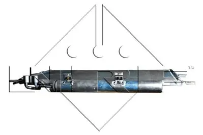 NRF 35517 Klima Radyatoru C219 04>10 W211 02>08 S211 03>09 2115000154, 2115000254, 2115000654, 2115001154, 2115001254, 2115001854, A2115000154, A2115000254, A2115000654, A2115001154