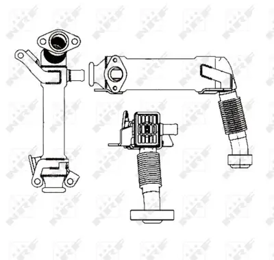 NRF 48001 Egr Valfı Bmw M47 M57 E46 E87 E90 E60 E65 E83 7794245