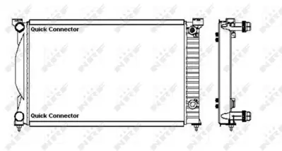 NRF 50543 Motor Radyatoru Audı A4 - Q 1,6 - 2,0 - 1,8t 01>09 Exeo 09>14 8E0121251AQ, 8E0121251B, 8E0121251L, 8E0121251AE, 8E0121251AP, 8E0121251A, 8E0121251AR, 8E0121251D, 8E0121251M, 8E0121251